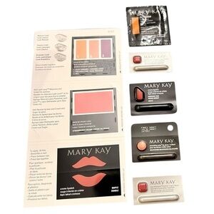 Mary Kay Lot Assorted Samples New & Discontinued Colors Single Use Travel #118